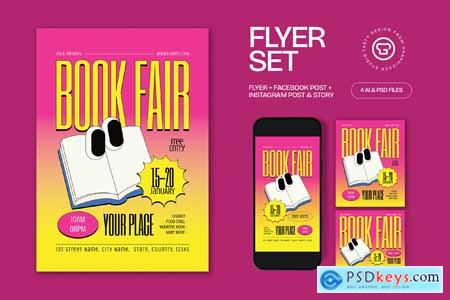 Book Fair Flyer K9AY68U
