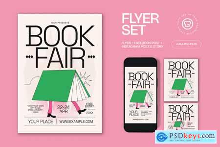 Book Fair Flyer 4WJTEYQ