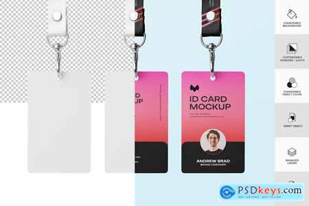 ID Card Mockup
