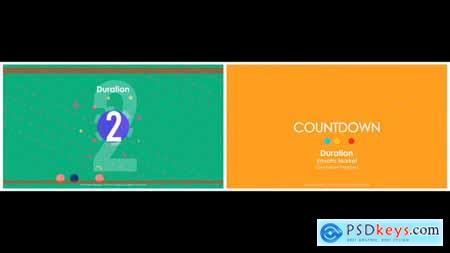 Countdown Animation - Colorful Timer & Number Intro 59846099