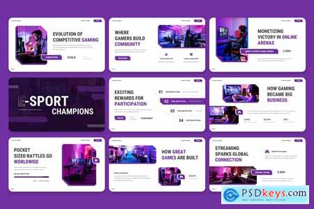 Gaming Pitch Google Slides
