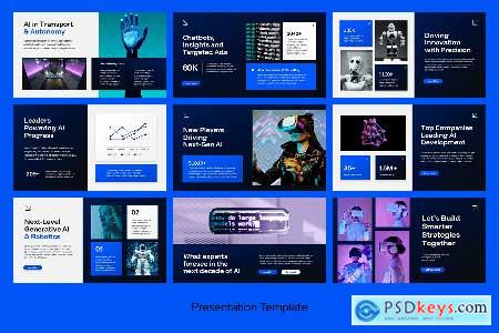 AI Business Strategy Deck Google Slides
