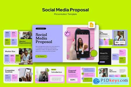 Social Media Proposal Google Slides