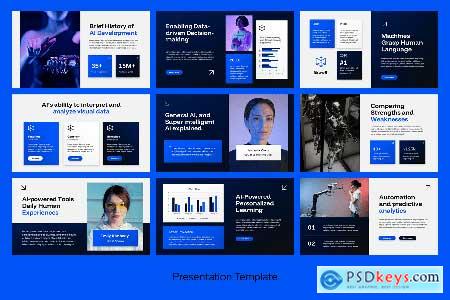 AI Business Strategy Deck Google Slides