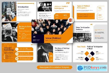 Voice of Politic Powerpoint