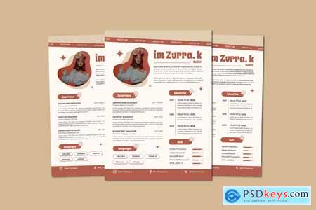 Simple Flat Portofolio Design