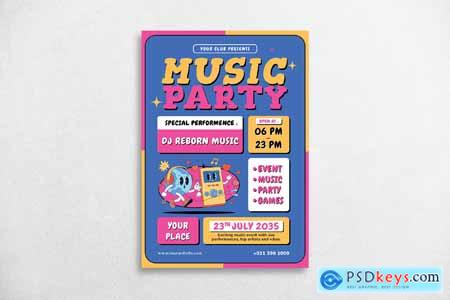 Music Party Flyer