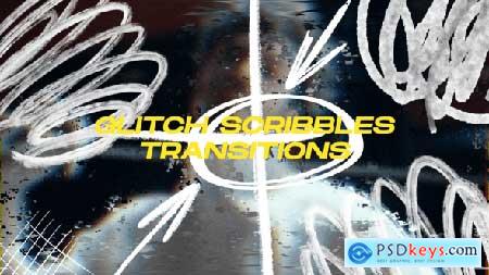 Glitch Scribbles Elements Transitions MOGRT 59897876