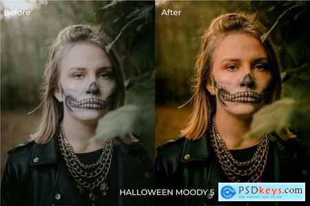 Halloween Moody Lightroom Presets