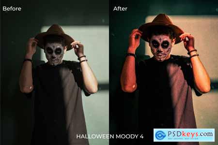 Halloween Moody Lightroom Presets