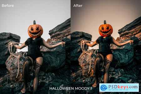 Halloween Moody Lightroom Presets