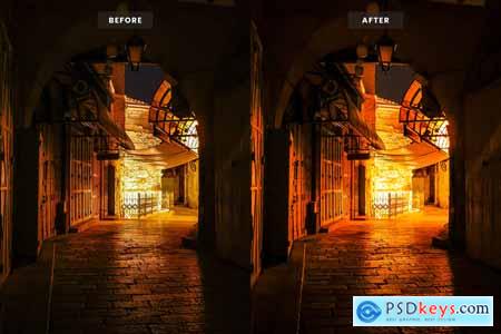 Warm Night Lightroom Presets