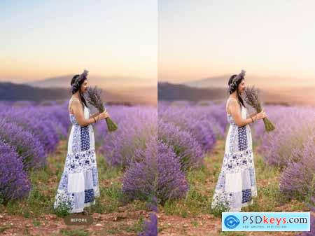 Lavender Lightroom Presets