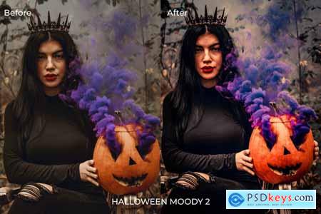 Halloween Moody Lightroom Presets