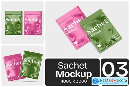 Sachet Mockup