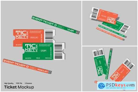 Ticket Mockup