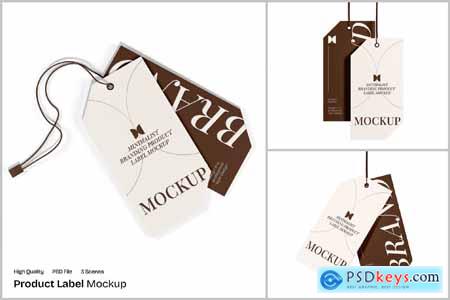 Product Label Mockup