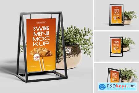 High Quality Menu Mockup