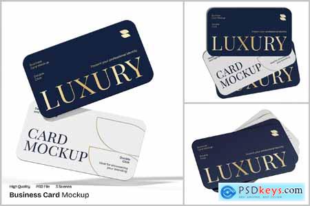 Luxury Business Card Mockup