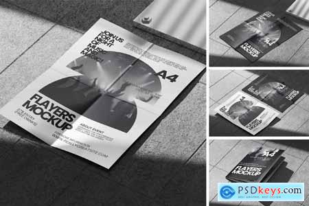 Folded Paper Mockup
