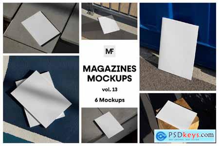 Magazine Cover Mockups vol.13