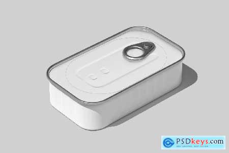 Tuna Can Mockup