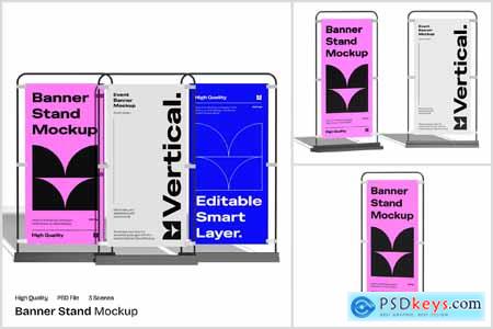 Banner Stand Mockup