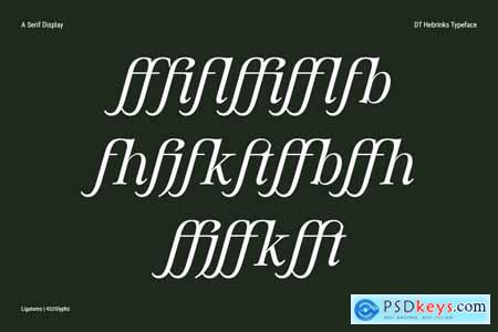 Hebrinks Typeface