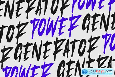 Heinstorm Handmade Brush Font
