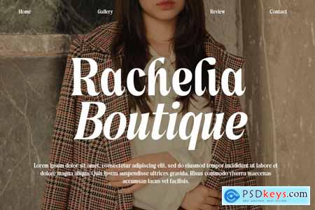 Romance Eighties Retrospective Serif