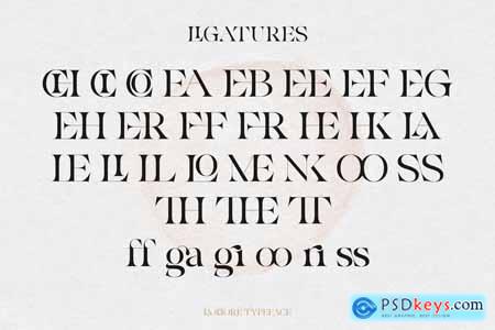 La Chore Modern Elegant Serif