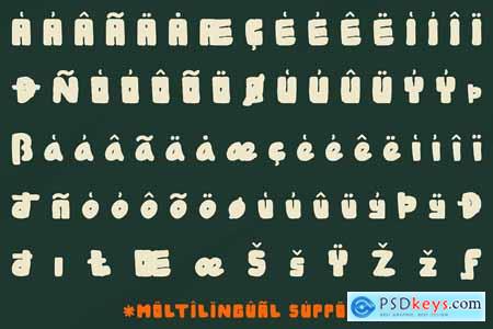 Gendut - Handwritten Font