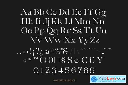 La Chore Modern Elegant Serif