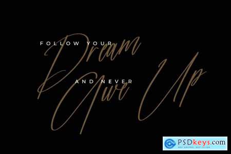Katerdia Stylish Signature Font