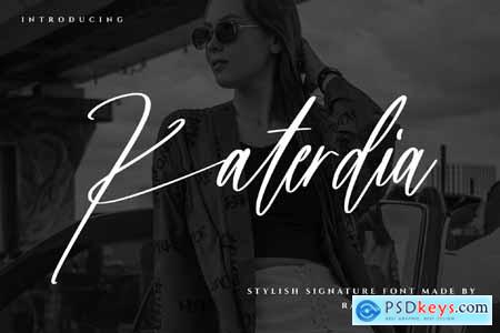 Katerdia Stylish Signature Font