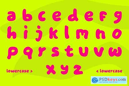 Tripty Bold - Groovy Handwritten Font