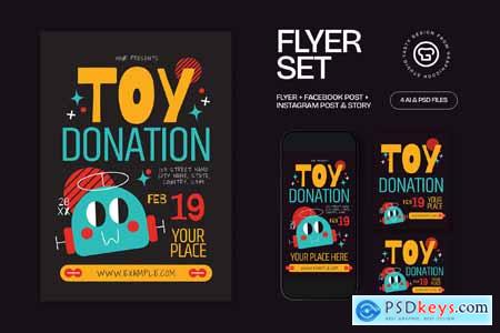 Toy Donation Flyer 9VVT3SZ