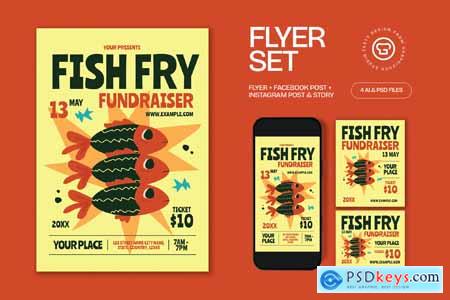 Fish Fry Fundraiser Flyer