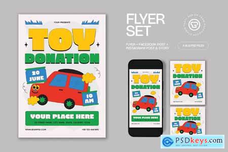 Toy Donation Flyer BWQJZC2