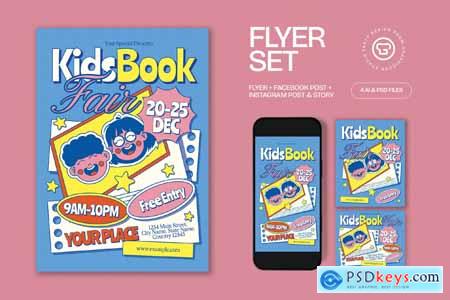 Kids Book Fair Flyer