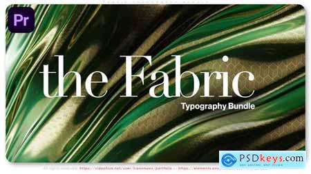 Fabric Typography Bundle - Especially for Adobe Premiere Pro 59846258