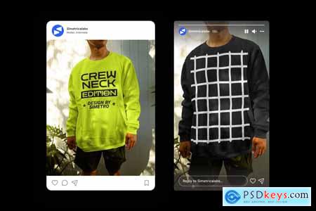 Crewneck Mockup - VOL