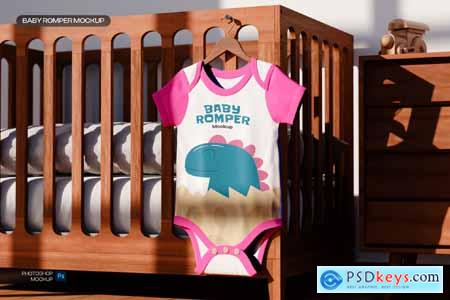 Baby Romper Mockup