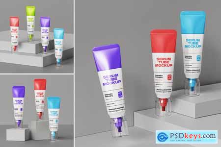 Serum Tube Mockup