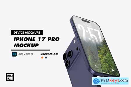 iPhone 17 Pro Mockup