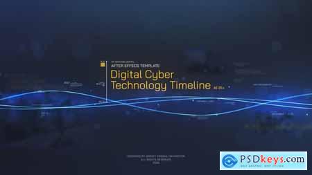 Videohive Digital Cyber Technology Timeline 59547264