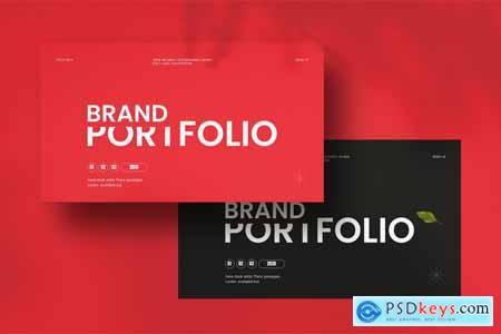 Brand Portfolio Presentation Google Slide Template