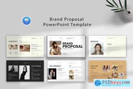 Brand Proposal Presentation Keynote Template