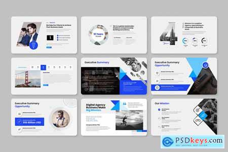 Hexagon Marketing Plan PowerPoint Presentation