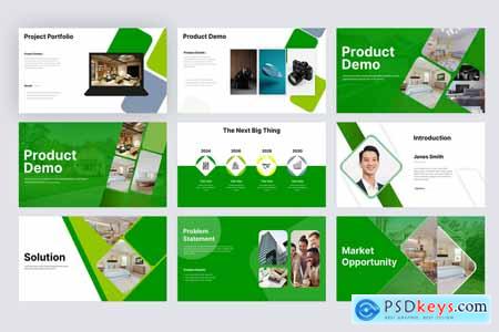 Pitch Deck Business Model PowerPoint Template